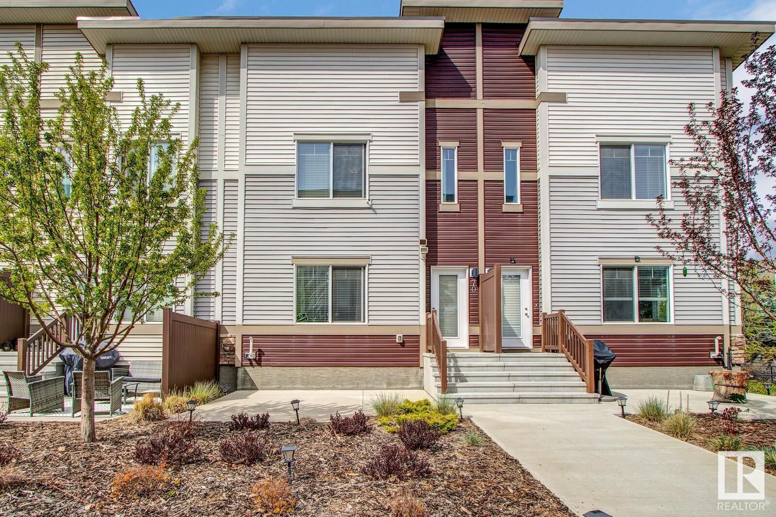 Main Photo: 70 804 WELSH Drive in Edmonton: Zone 53 Townhouse for sale : MLS®# E4296790