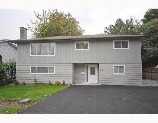 Main Photo: 2446 CHILCOTT Avenue in Port Coquitlam: Woodland Acres PQ House for sale : MLS®# V810287