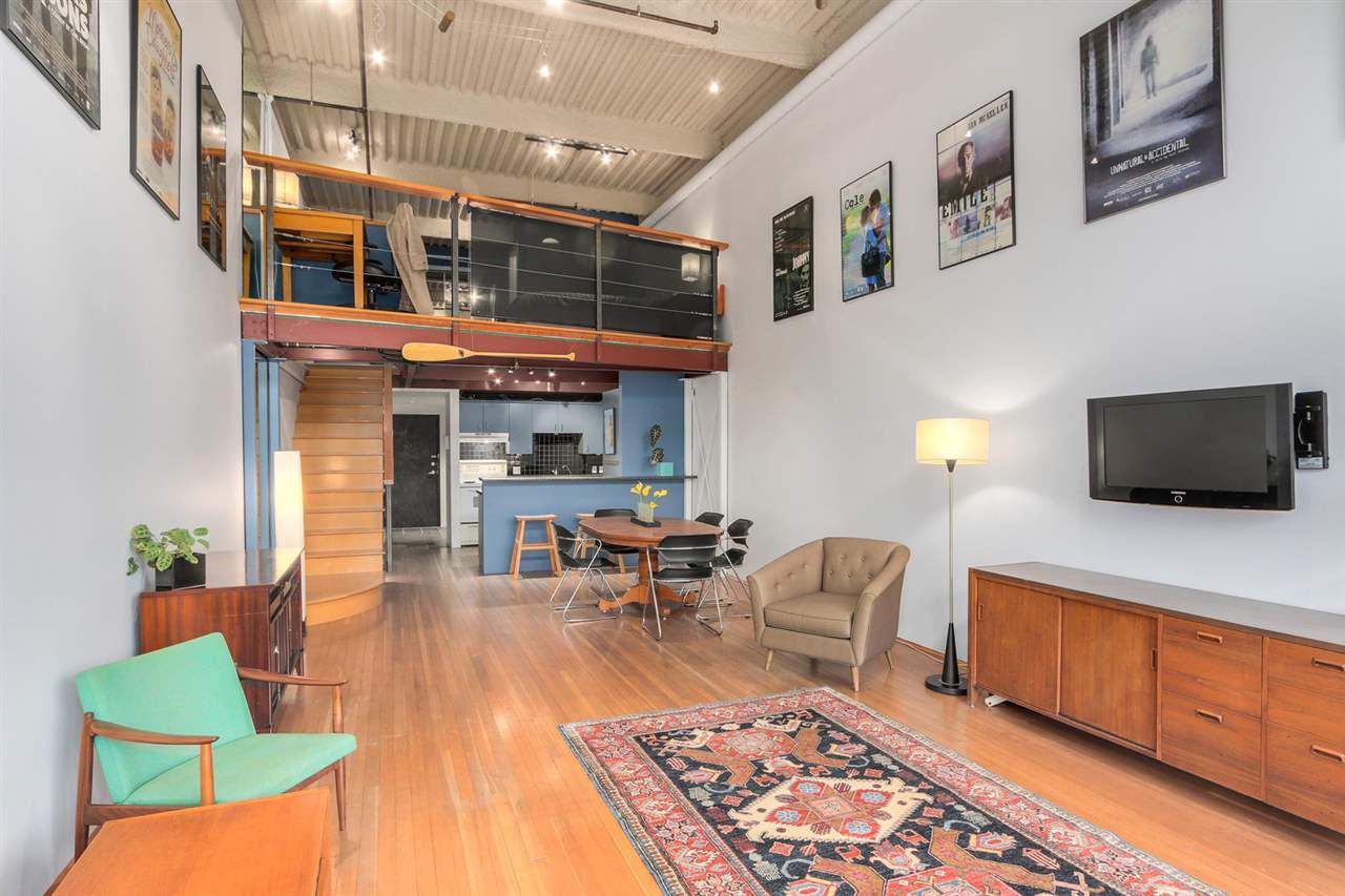 open concept Loft offers 16???4 ceiling height