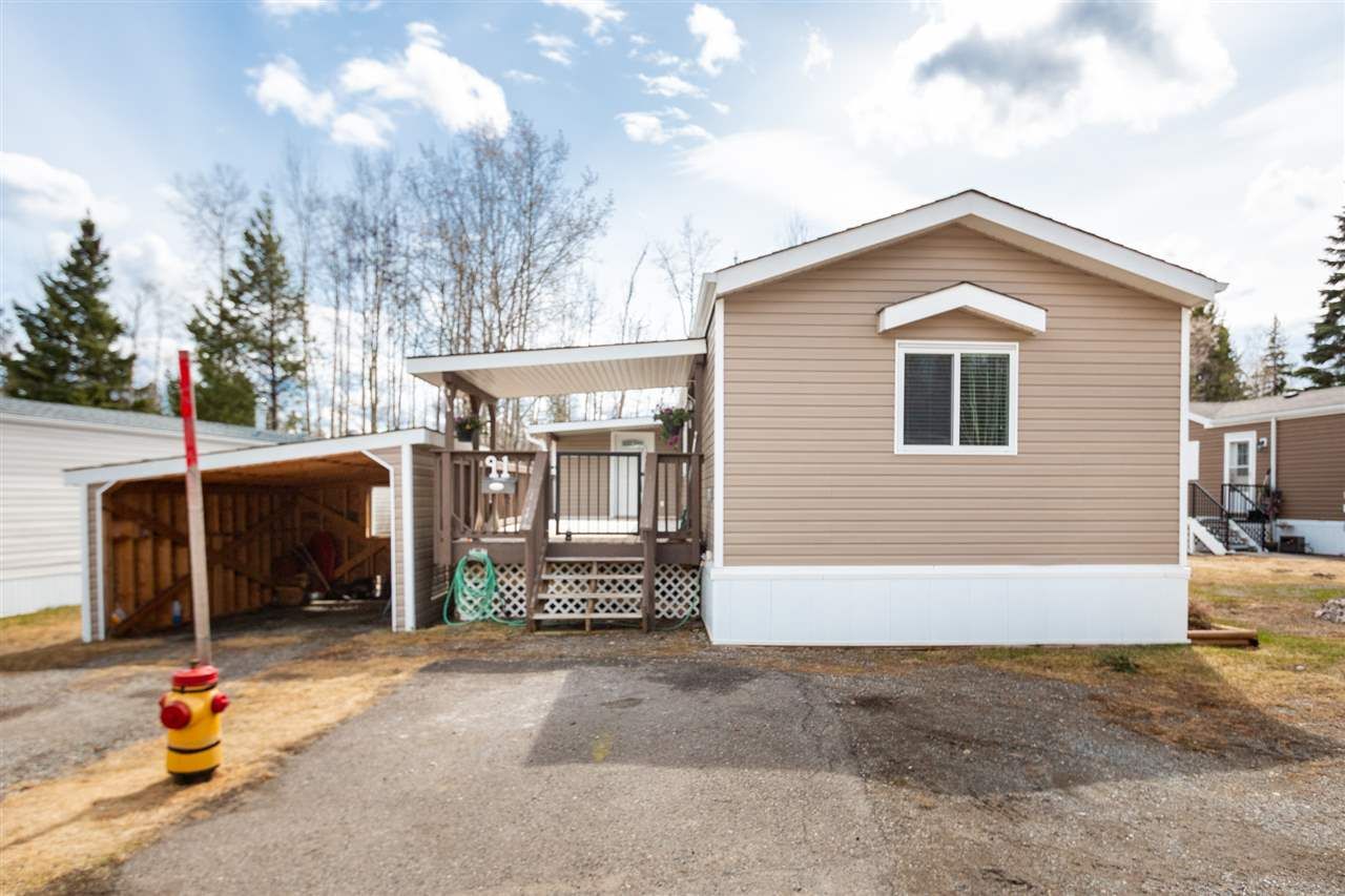 Main Photo: 91 6100 O'GRADY Road in Prince George: St. Lawrence Heights Manufactured Home for sale in "COLLEGE HEIGHTS TRAILER PARK" (PG City South (Zone 74))  : MLS®# R2453065