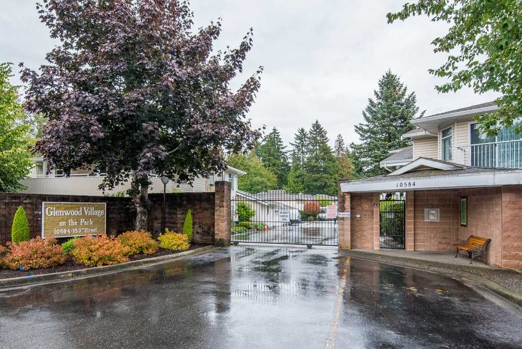 Main Photo: 109 10584 153 Street in Surrey: Guildford Townhouse for sale in "Glenwood Village" (North Surrey)  : MLS®# R2309734