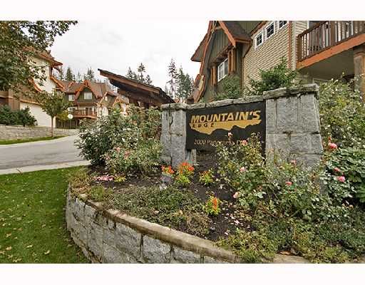 Main Photo: 74 2000 PANORAMA Drive in Port_Moody: Heritage Woods PM Townhouse for sale in "MOUNTAIN'S EDGE" (Port Moody)  : MLS®# V671407