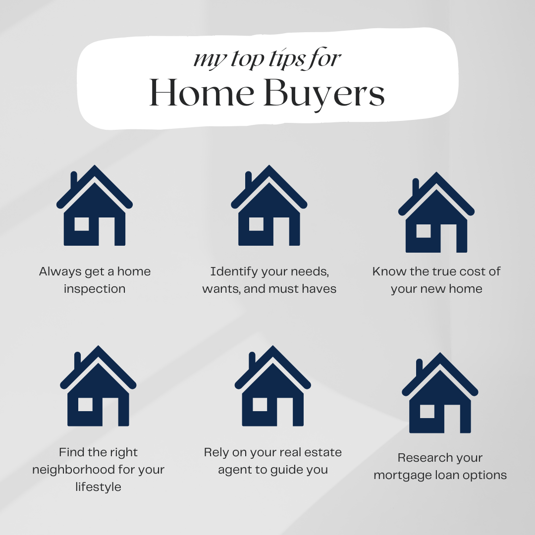 My favorite tips for home buyers!