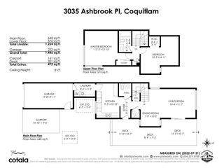 Photo 38: 3035 ASHBROOK Place in Coquitlam: Meadow Brook House for sale : MLS®# R2729411