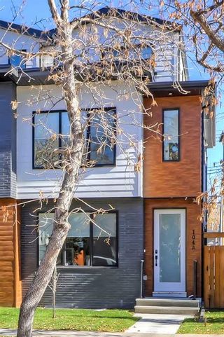 Main Photo: 104A 11 Street NE in Calgary: Bridgeland/Riverside Semi Detached (Half Duplex) for sale : MLS®# A2116158