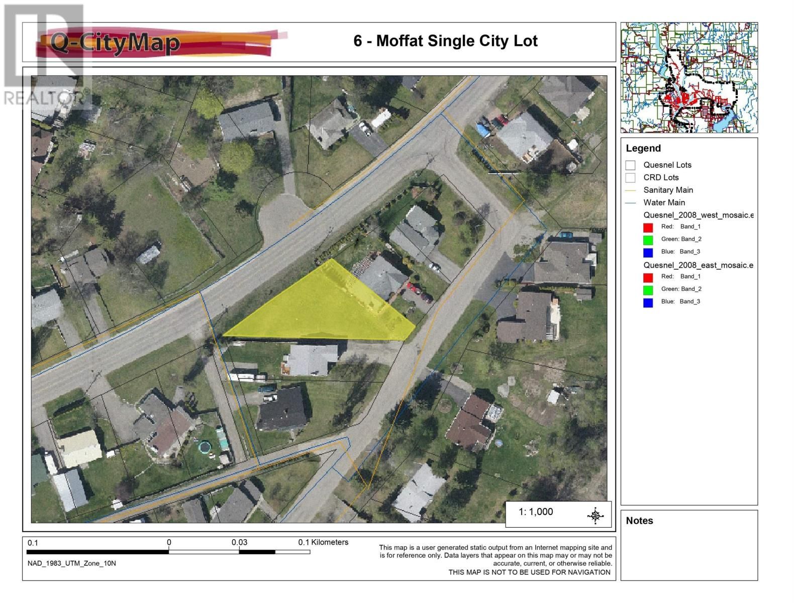 Main Photo: LOT 1 JOHNSTON ROAD in Quesnel: Vacant Land for sale : MLS®# R2624633