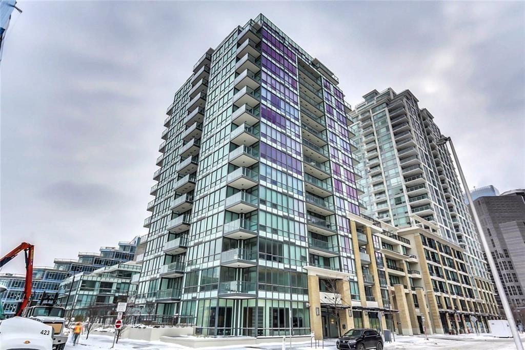 Main Photo: 704 128 2 Street SW in Calgary: Eau Claire Condo for sale : MLS®# C4170711