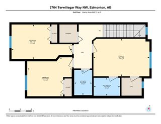 Photo 30: 2704 TERWILLEGAR Way in Edmonton: Zone 14 House Half Duplex for sale : MLS®# E4300923