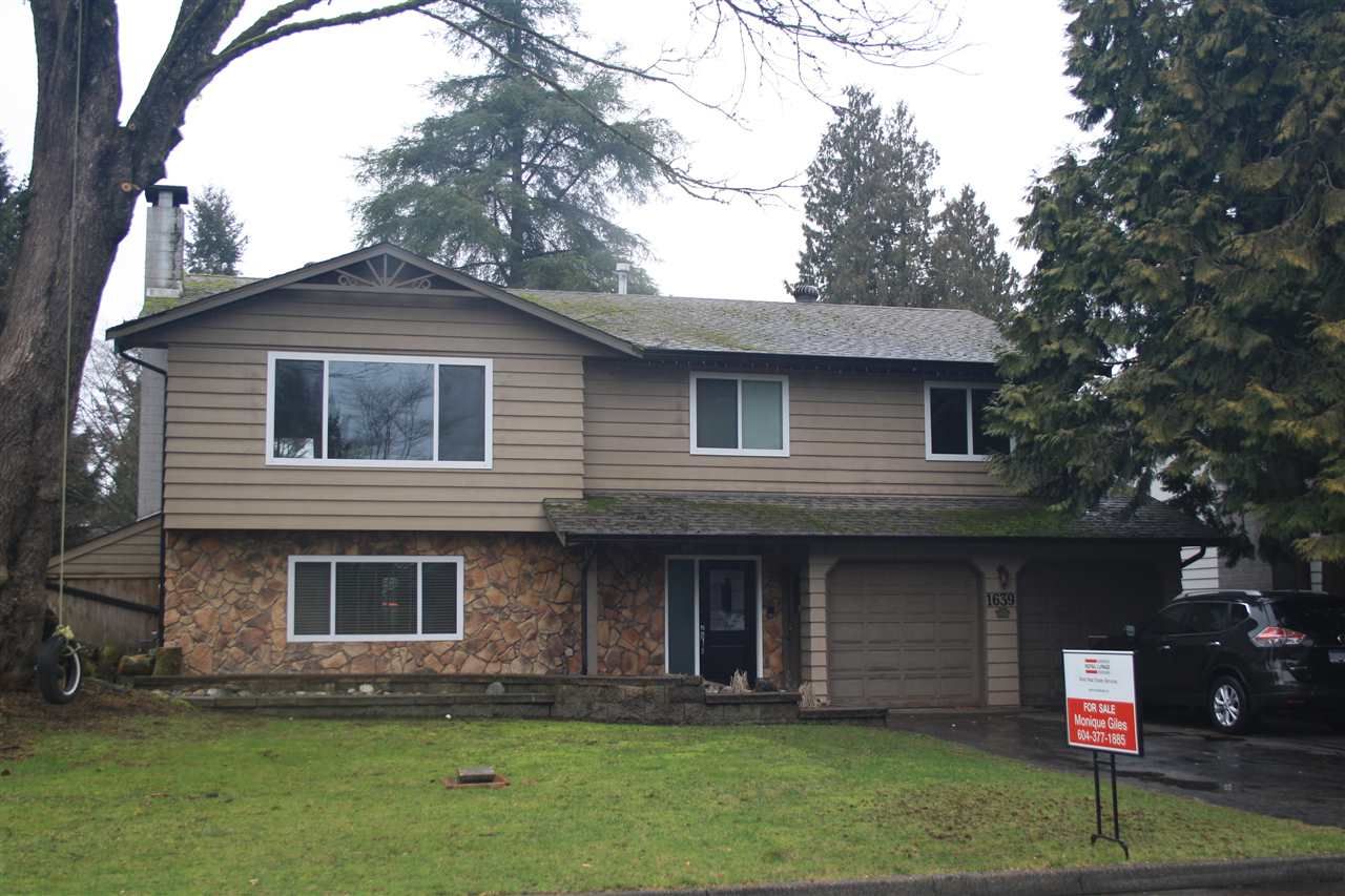 Main Photo: 1639 CHADWICK AVENUE in Port Coquitlam: Glenwood PQ House for sale : MLS®# R2031717