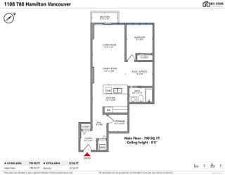 Photo 27: 1108 788 HAMILTON Street in Vancouver: Downtown VW Condo for sale in "TV TOWER 1" (Vancouver West)  : MLS®# R2847151