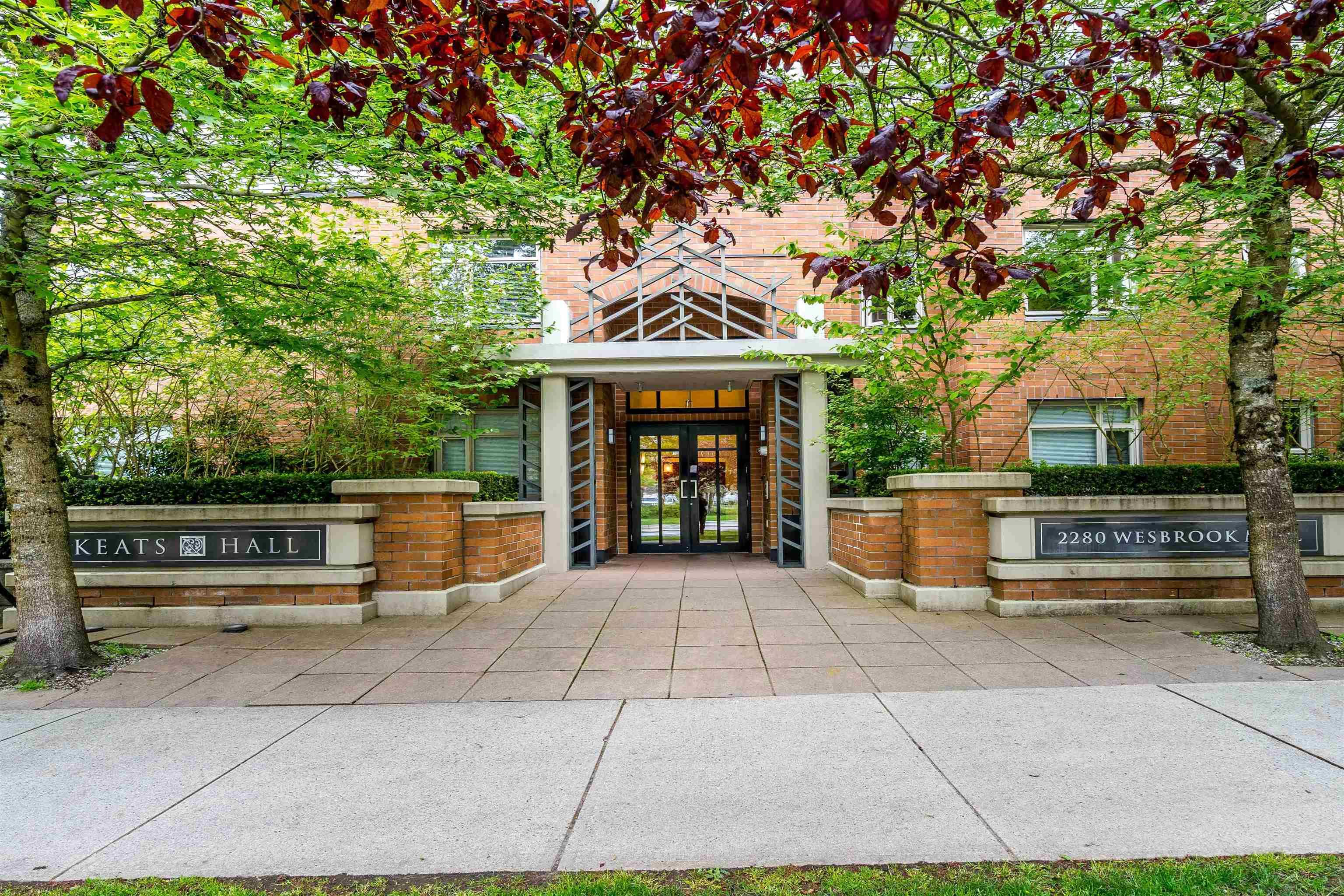 Main Photo: 205 2280 WESBROOK Mall in Vancouver: University VW Condo for sale in "KEATS HALL" (Vancouver West)  : MLS®# R2793120