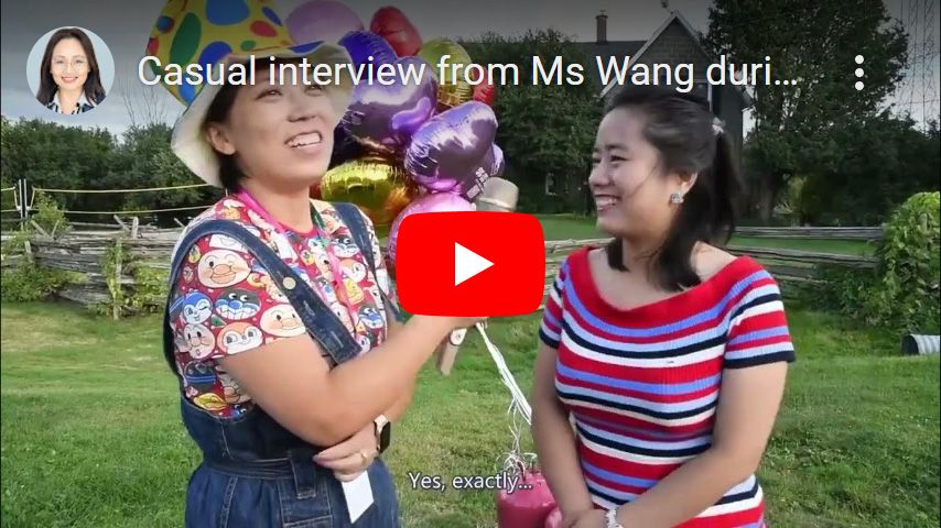 Casual interview from Ms Wang during Clients Event 2019 Summer 随机采访 王女士 2019夏客户答谢会