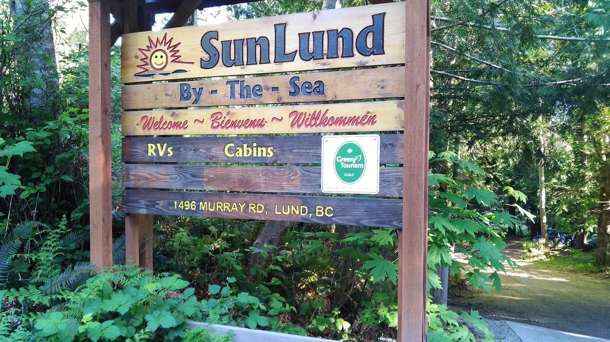 Sunlund RV Resort Lund Harbour, BC