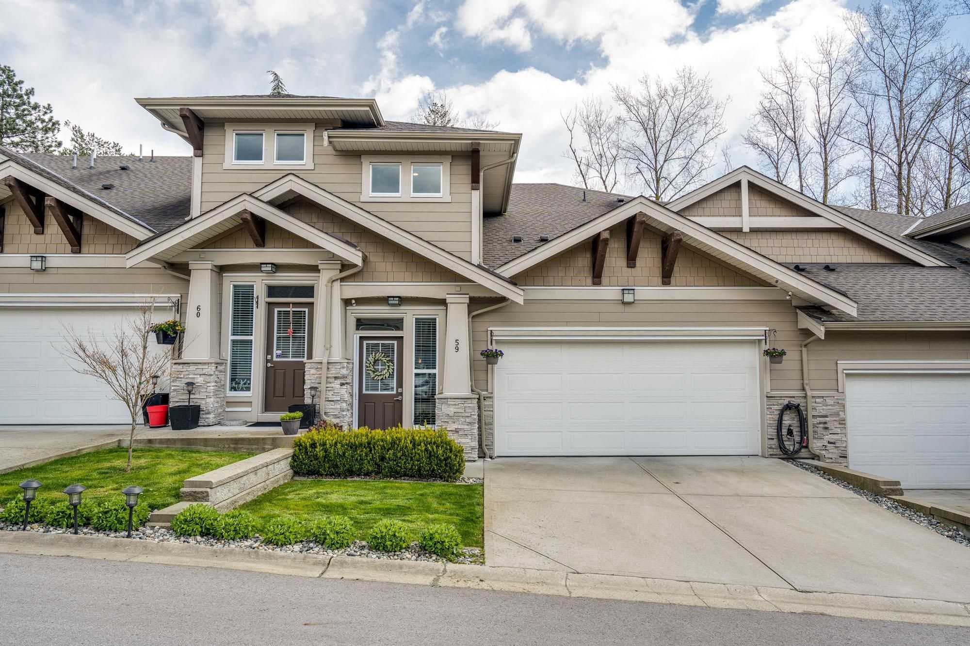 Main Photo: 59 7138 210 Street in Langley: Willoughby Heights Townhouse for sale in "Prestwick" : MLS®# R2677899