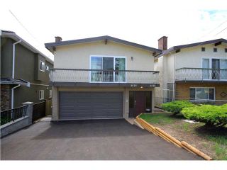 Photo 1: 3578 WELLINGTON Avenue in Vancouver: Collingwood VE House for sale (Vancouver East)  : MLS®# V967871