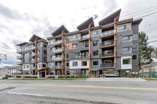 Photo 1: 102 33568 GEORGE FERGUSON Way in Abbotsford: Central Abbotsford Condo for sale in "The EDGE" : MLS®# R2568787