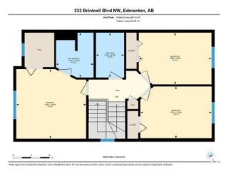 Photo 44: 333 BRINTNELL Boulevard in Edmonton: Zone 03 House for sale : MLS®# E4386890