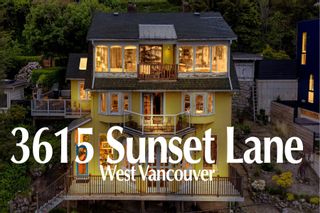 Photo 1: 3615 SUNSET Lane in West Vancouver: West Bay House for sale : MLS®# R2835599