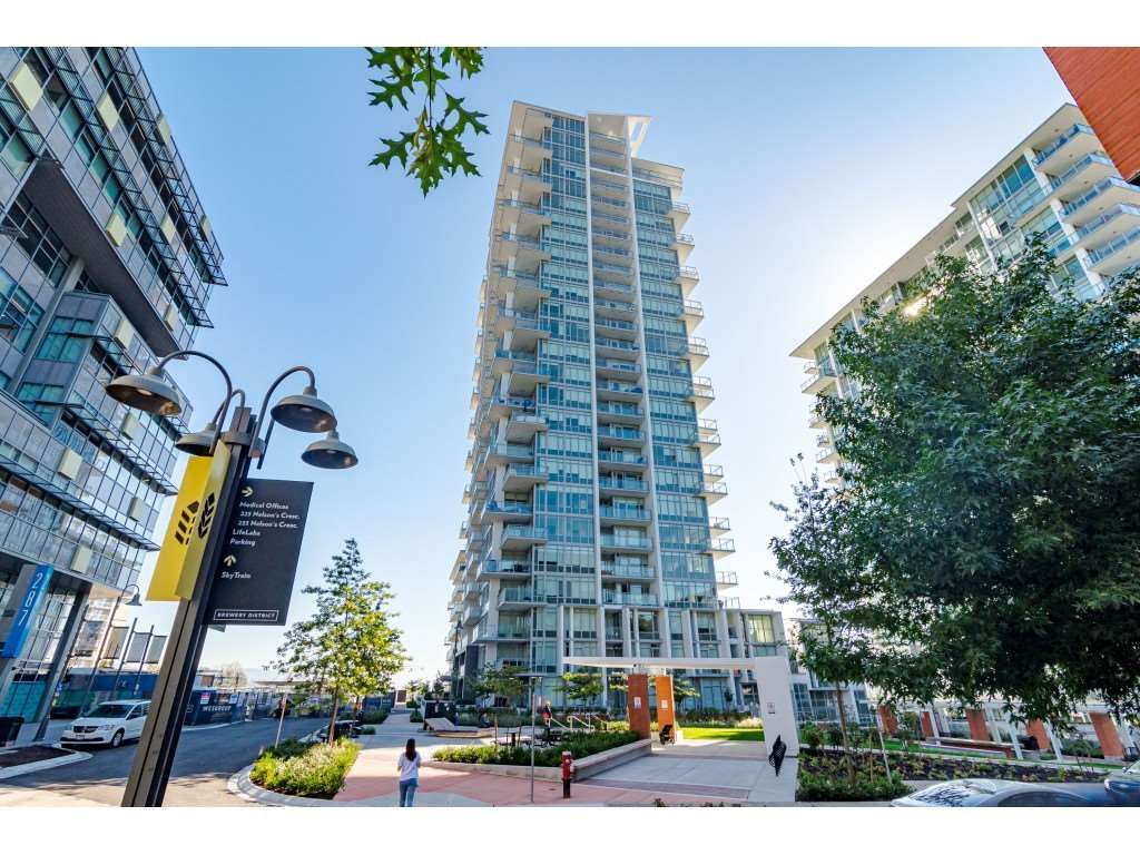 Main Photo: 2404 258 NELSON'S Court in New Westminster: Sapperton Condo for sale in "THE COLUMBIA AT BREWERY DISTRICT" : MLS®# R2502597