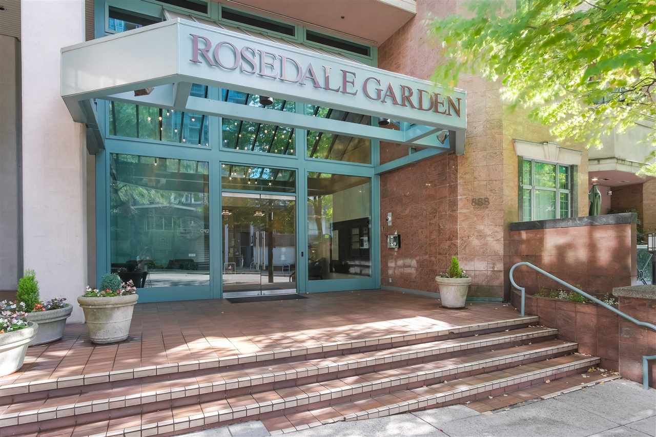 Main Photo: 2203 888 HAMILTON Street in Vancouver: Downtown VW Condo for sale in "ROSEDALE GARDENS" (Vancouver West)  : MLS®# R2407022