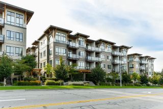 Photo 1: 411 10477 154 Street in Surrey: Guildford Condo for sale in "G3 RESIDENCES" (North Surrey)  : MLS®# R2854387
