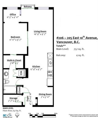 Photo 20: 206 205 E 10TH Avenue in Vancouver: Mount Pleasant VE Condo for sale in "THE HUB" (Vancouver East)  : MLS®# R2169420