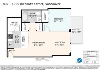 Photo 38: 807 1295 RICHARDS STREET in Vancouver: Downtown VW Condo for sale (Vancouver West)  : MLS®# R2812725
