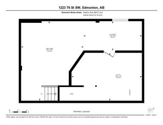 Photo 55: 1223 76 Street in Edmonton: Zone 53 House Half Duplex for sale : MLS®# E4381071
