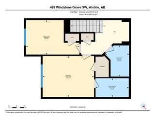 Photo 18: 428 Windstone Grove SW: Airdrie Row/Townhouse for sale : MLS®# A2052115