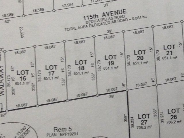 Main Photo: LOT 18 115 Street in Fort St. John: Fort St. John - City NW Land for sale (Fort St. John (Zone 60))  : MLS®# N241500