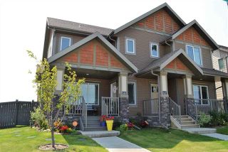 Photo 1: 145 HAWKS RIDGE BV NW: Edmonton House Half Duplex for sale : MLS®# E4123396