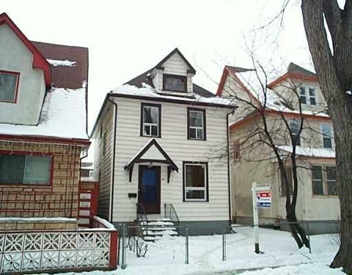 Main Photo: 397 VICTOR Street in Winnipeg: West End / Wolseley Single Family Detached for sale (West Winnipeg)  : MLS®# 2620633