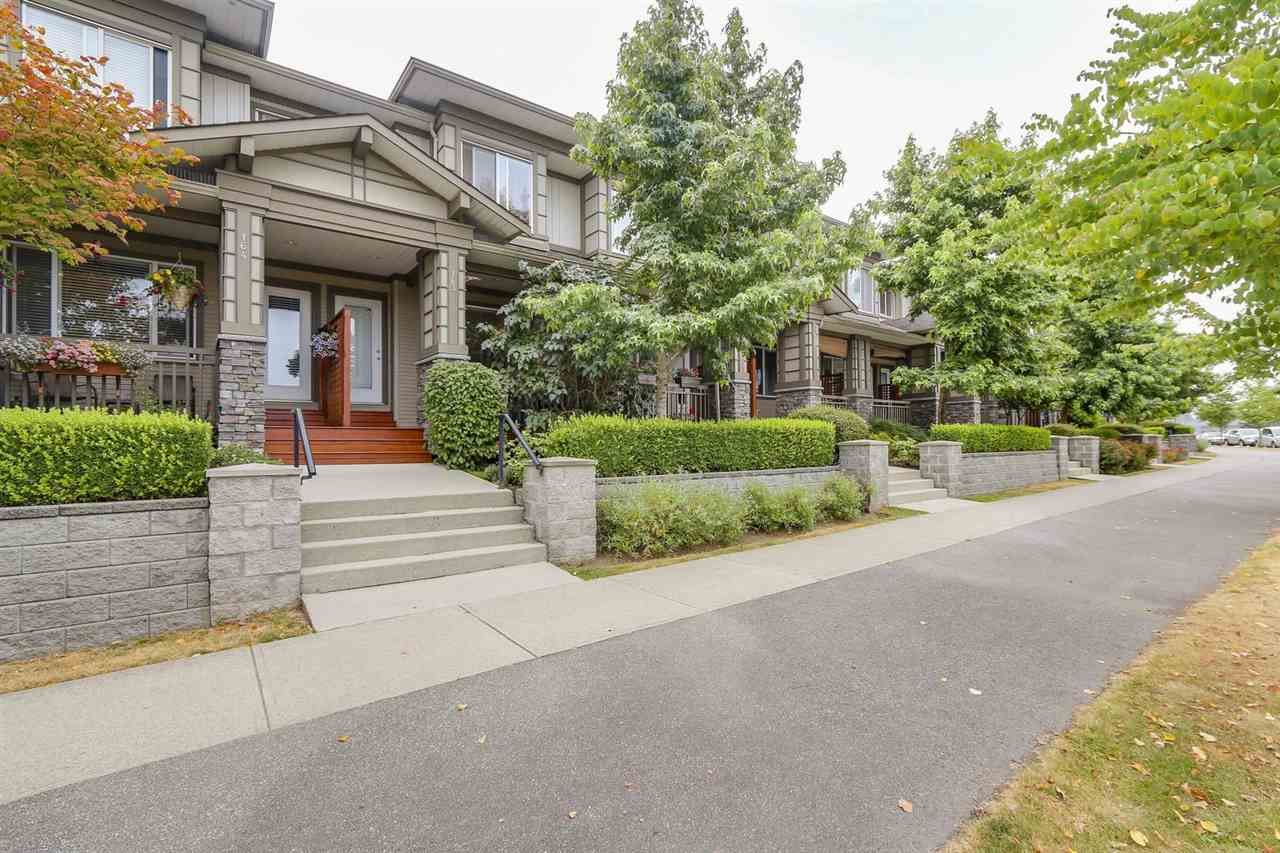Main Photo: 163 18701 66 Avenue in Surrey: Cloverdale BC Townhouse for sale in "Encore at Hillcrest" (Cloverdale)  : MLS®# R2191069