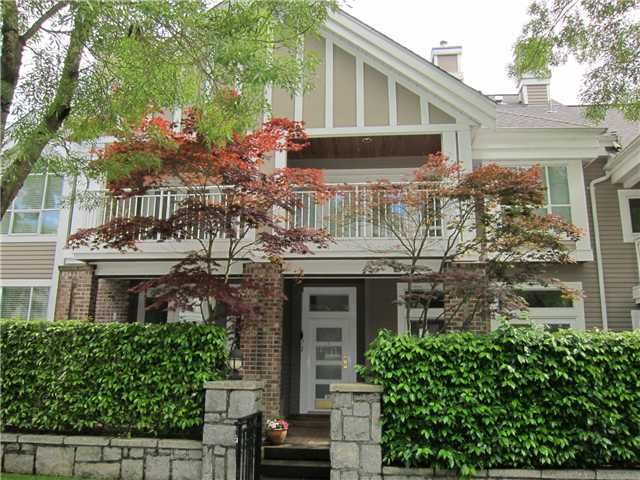 Main Photo: 9 5670 Hampton Place in Vancouver: Townhouse for sale : MLS®# V960524