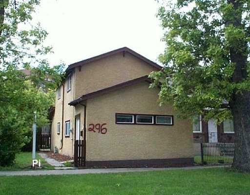 Main Photo: 296 PRITCHARD Avenue in WINNIPEG: North End Duplex for sale (North West Winnipeg)  : MLS®# 2710599