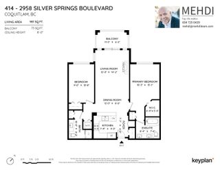 Photo 2: 414 2958 SILVER SPRINGS Boulevard in Coquitlam: Westwood Plateau Condo for sale in "TAMARISK" : MLS®# R2873043