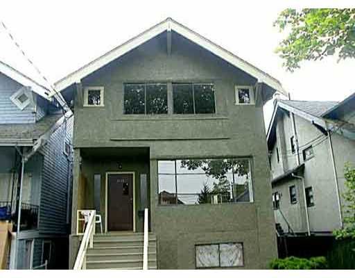 Main Photo: 2536 MACKENZIE ST in : Kitsilano House for sale : MLS®# V398992