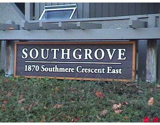Main Photo: 1870 E SOUTHMERE Crescent in White Rock: Sunnyside Park Surrey Condo for sale in "South Grove" (South Surrey White Rock)  : MLS®# F2623858