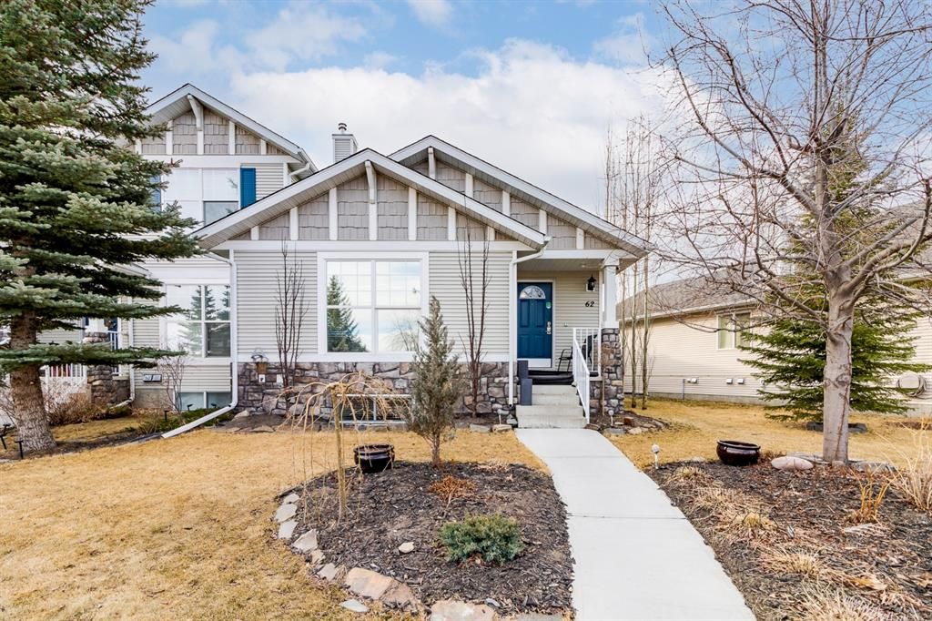 Main Photo: 62 West Springs Court SW in Calgary: West Springs Semi Detached for sale : MLS®# A1202705