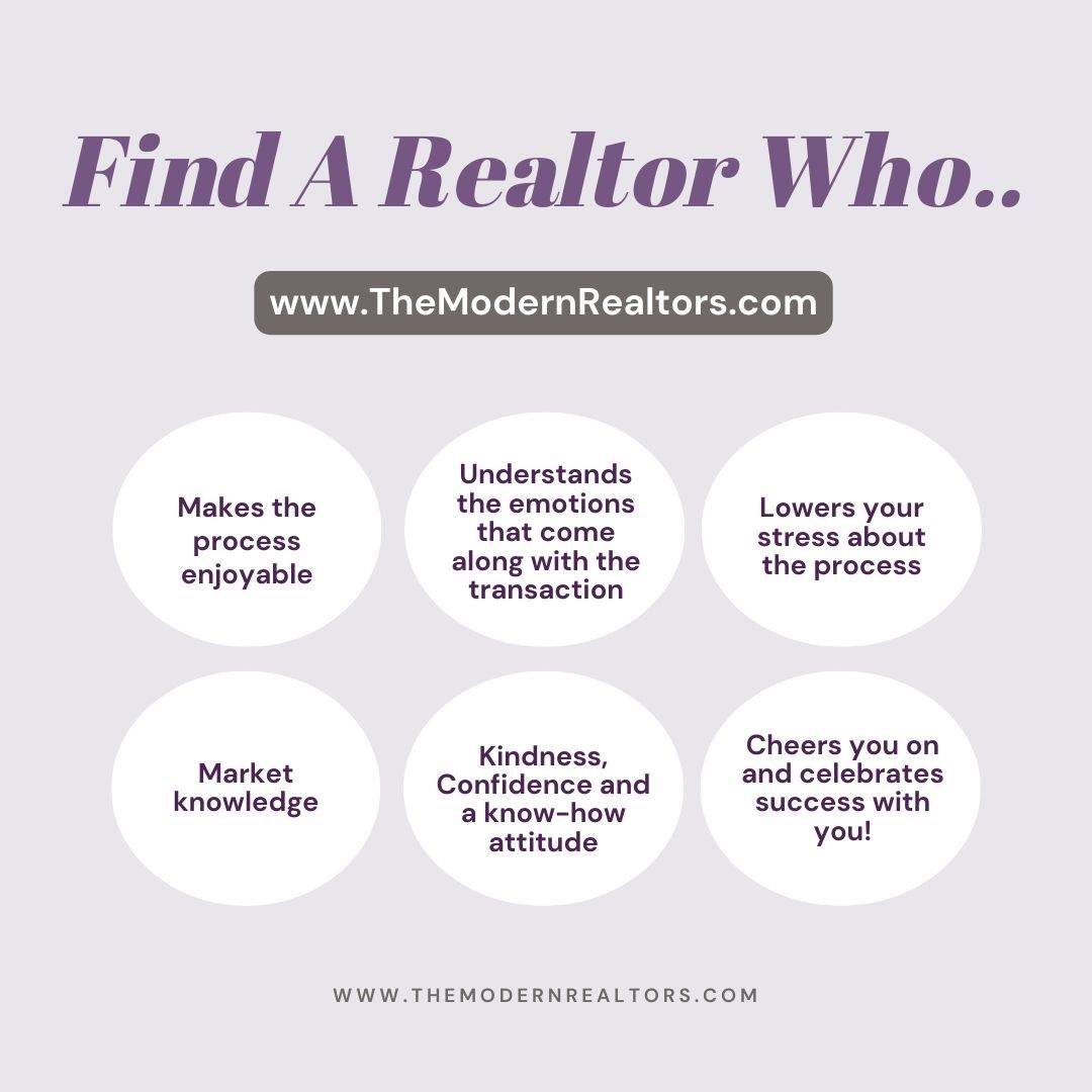 Find A Realtor Who…