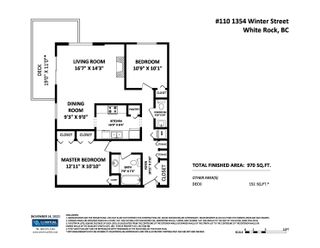 Photo 2: 110 1354 WINTER Street: White Rock Condo for sale in "Winter Estates" (South Surrey White Rock)  : MLS®# R2737850
