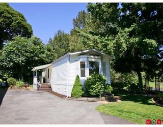 Photo 1: 16 9970 WILSON Street in Mission: Mission-West Manufactured Home for sale in "RUSKIN PARK" : MLS®# F2823125
