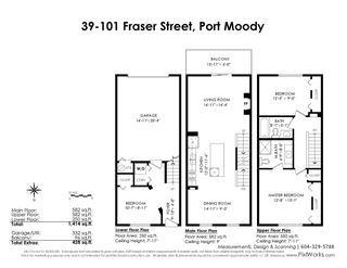 Photo 20: 39 101 FRASER Street in Port Moody: Port Moody Centre Townhouse for sale in "CORBEAU" : MLS®# R2410507