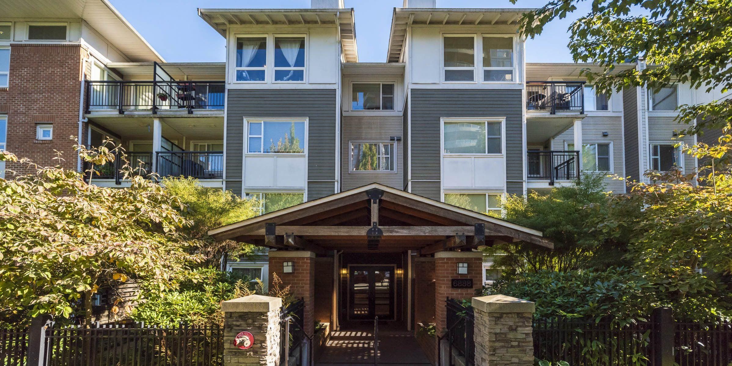 Main Photo: 313 6888 SOUTHPOINT Drive in Burnaby: South Slope Condo for sale in "CORTINA" (Burnaby South)  : MLS®# R2671420