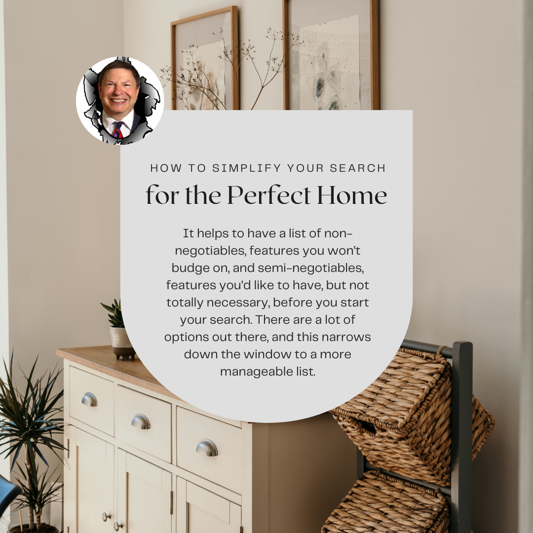 How to simplify your search for the perfect home