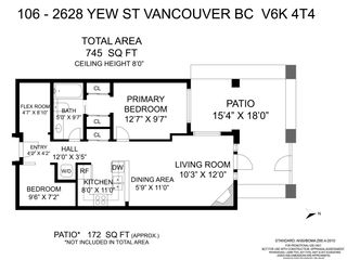 Photo 34: 106 2628 YEW Street in Vancouver: Kitsilano Condo for sale in "CONNAUGHT PLACE" (Vancouver West)  : MLS®# R2857997