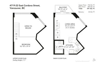 Photo 24: 719 22 E CORDOVA Street in Vancouver: Downtown VE Condo for sale in "Van Horne" (Vancouver East)  : MLS®# R2777855