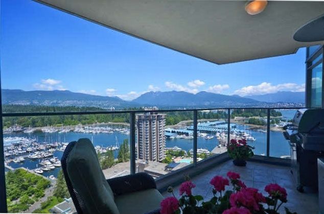 Main Photo: 1616 Bayshore Drive in Vancouver: Coal Harbour Condo for rent (Vancouver West) 