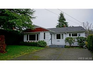 Main Photo: 1181 Union Rd in VICTORIA: SE Maplewood House for sale (Saanich East)  : MLS®# 719567