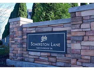 Photo 1: 2 1268 RIVERSIDE Drive in Port Coquitlam: Riverwood Townhouse for sale in "SOMERSTON LANE" : MLS®# V1034243